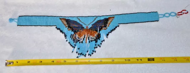 Vintage Nativi Americani Farfalla Collana