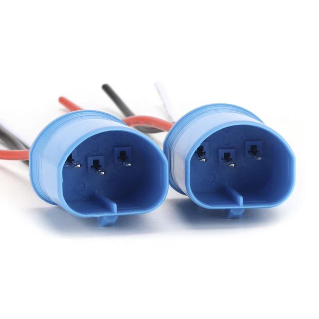 Connecteur de faisceau de câbles à prise mâle pour voiture, 2 pièces, adaptateur