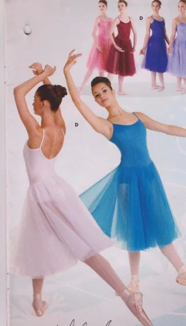 NWT Ballet Dance dress Romantic skirting tulle chiffon Ladies/Girls many colors