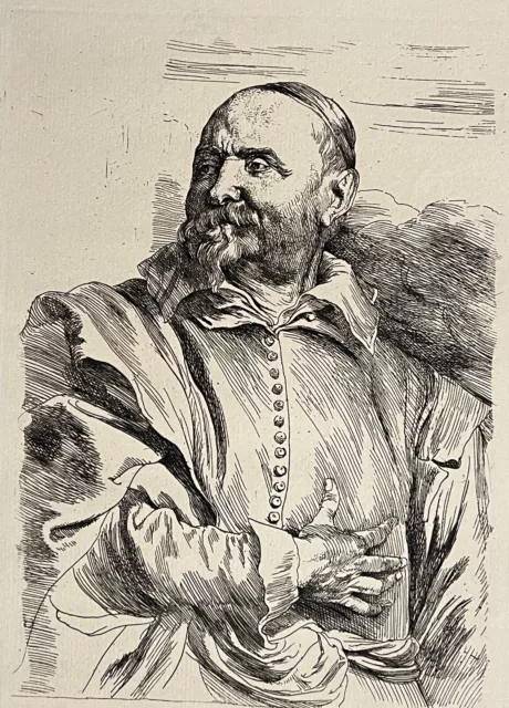 Anthony van Dyck 1599 - 1641 portrait de Jan Snellinckt Amand Durand C 1895