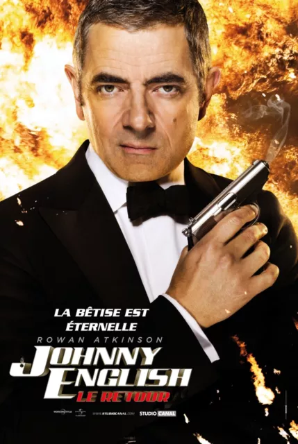 Johnny English, Rowan Athinson, Affiche Cinema, (40X60)