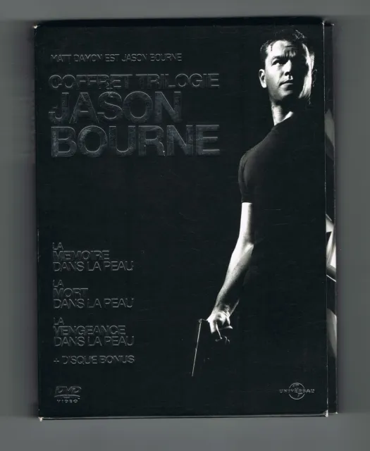 Trilogie Jason Bourne - Coffret 4 Dvd - Très Bon État