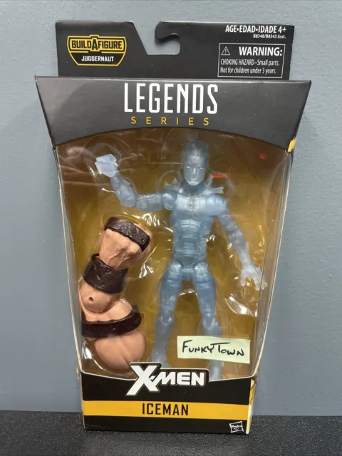 Marvel Legends - ICEMAN - X-Men Juggernaut BAF Wave Series 6” Action Figure NEW
