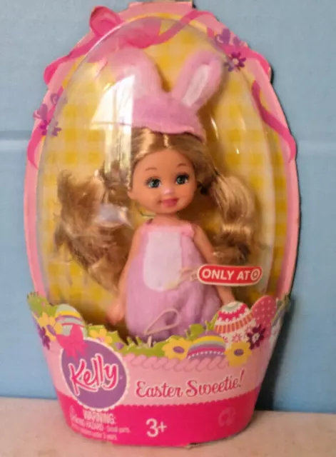 Mattel Kelly Easter Sweetie Doll ~ Target Only ~ New ~ Barbie's Little Sister