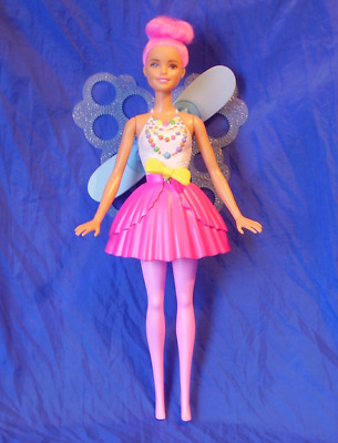 MATTEL BARBIE DREAMTOPIA Bubbletastic Fairy Bubble Blowing Doll $9.97