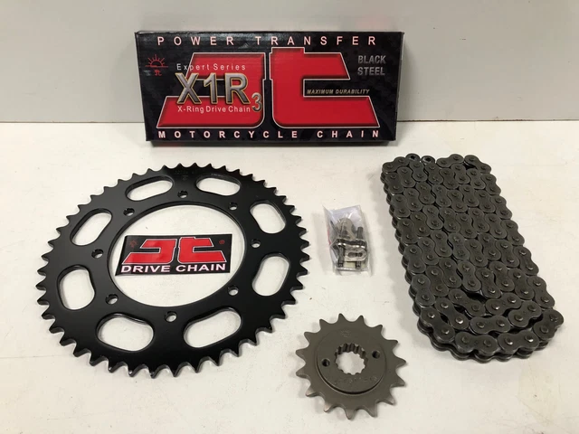 JT X-Ring Kettensatz Kettenkit Kette Ritzel 15 Kettenrad 46 Kawasaki KLR 650 A C