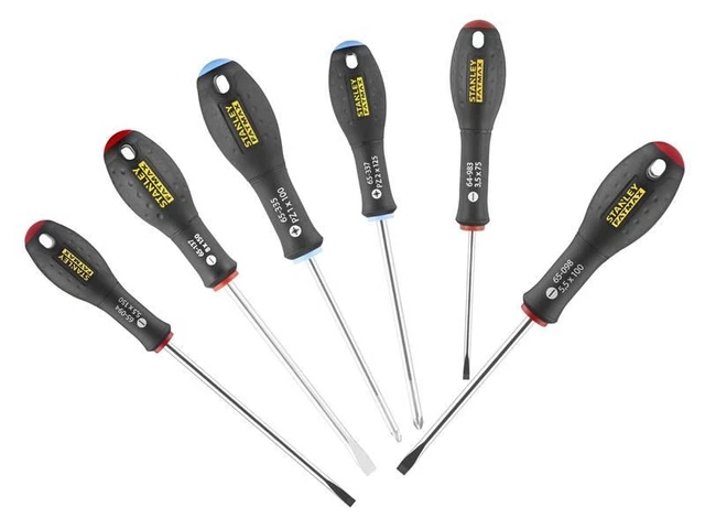Jeu De 10 Tournevis Stanley Cushion Grip - Référence 2-65-005 - Neuf Sous étui