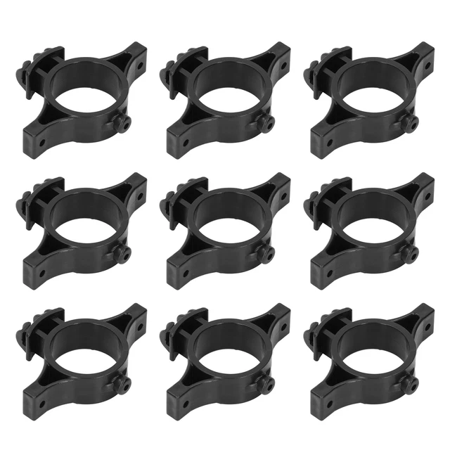 Black 50pcs Electric Fence Insulators Pulse Electric Fence Terminal Rod