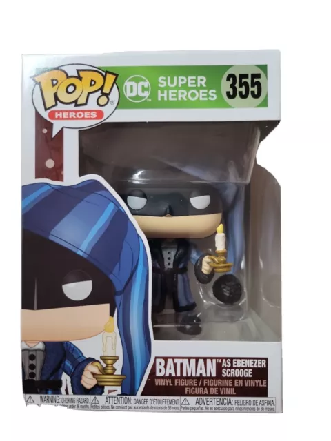 DC Holiday Batman as Ebenezer Scrooge Pop #355 Funko Pop DC Super Heroes 2020