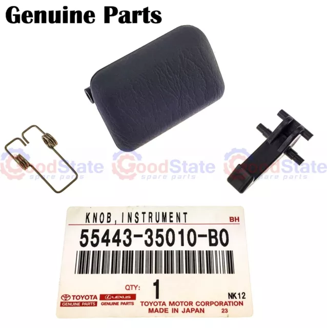 GENUINE Toyota Hilux 1997-2005 Bluish Grey Upper Glove Box Latch Kit