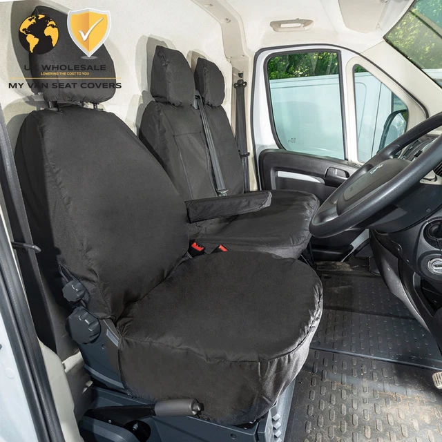 Housses De Siège Auto Motor Trend AquaShield - Imperméables 3 Couches, Design Moderne Sans Côté - Universel Voiture, SUV, Camion