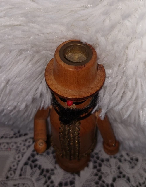 Sehr altes Räuchermännchen Nachtwächter Höhe 17,5 cm 4