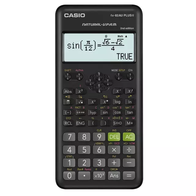 Casio fx-82AU PLUS II 2nd Edition Scientific Calculator