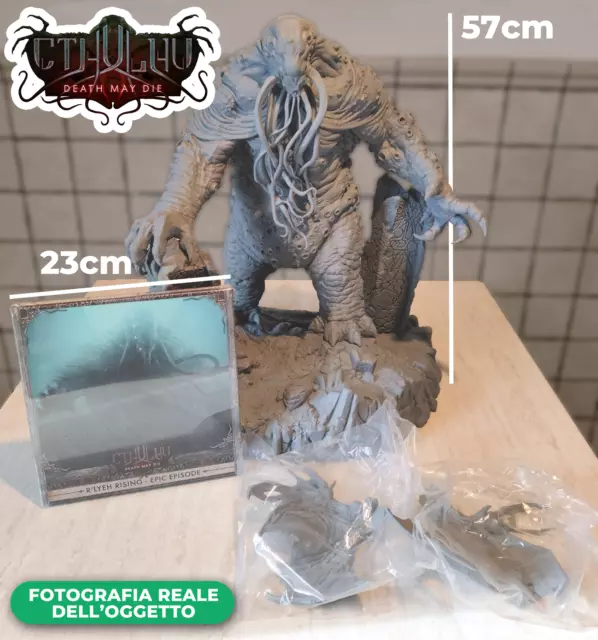 Giant Cthulhu statue (Death May Die 1st preorder edition) + special episode