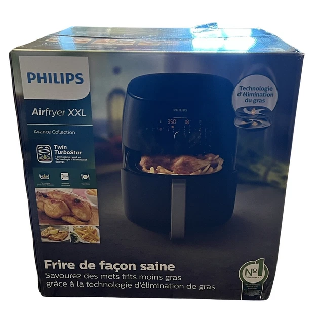 NEW PHILIPS PREMIUM Airfryer XXL Twin Turbostar Rapid Air Tech HD9650