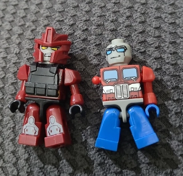 Lot of Transformers Kre-o g1 Ripclaw Strike Micro Changers + Optimus Prime 2013