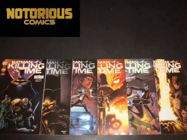 Batman Killing Time 1-6 Complete Comic Lot Run Set Tom King DC Collection