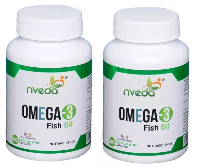 OFERTA DEL DÍA Suplementos Nveda Omega 3 (1000 mg Omega 3) Aceite de...