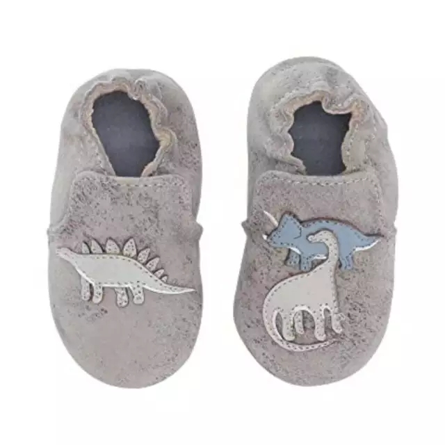 Robeez Robeez Soft Soles - Grey Ramsey