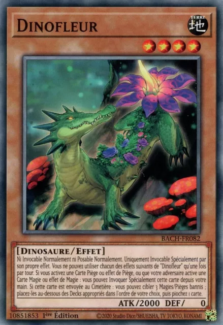 Yu Gi Oh ! Dinofleur ( BACH-FR082 ) Commune / VF