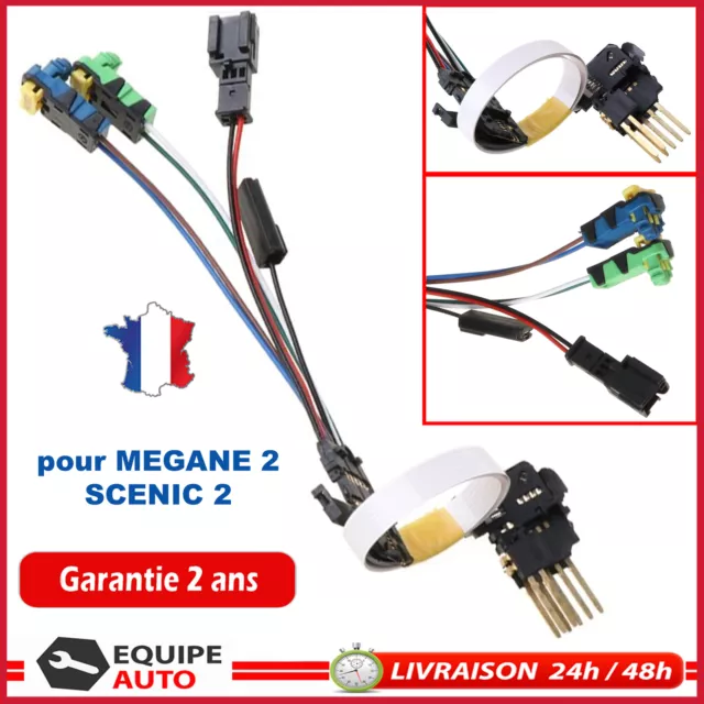 Commodo clignotant phare contacteur tournant Airbag Renault Megane 2 Scenic  2