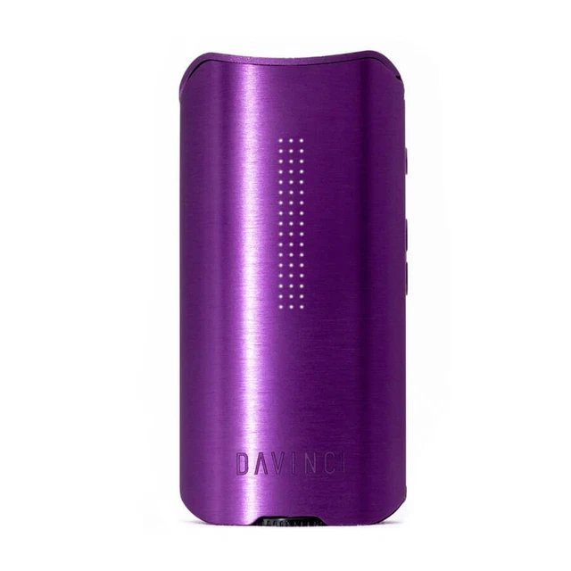 DaVinci IQ2 Amethyst Vaporizzatore Nero per Erbe ed Estratti