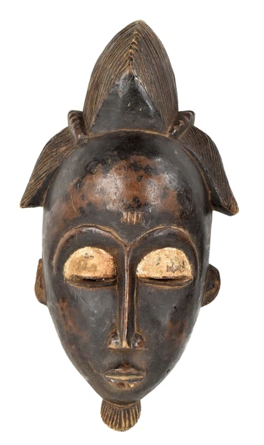 Baule Portrait Mask Kpan Mblo Ivory Coast African Art