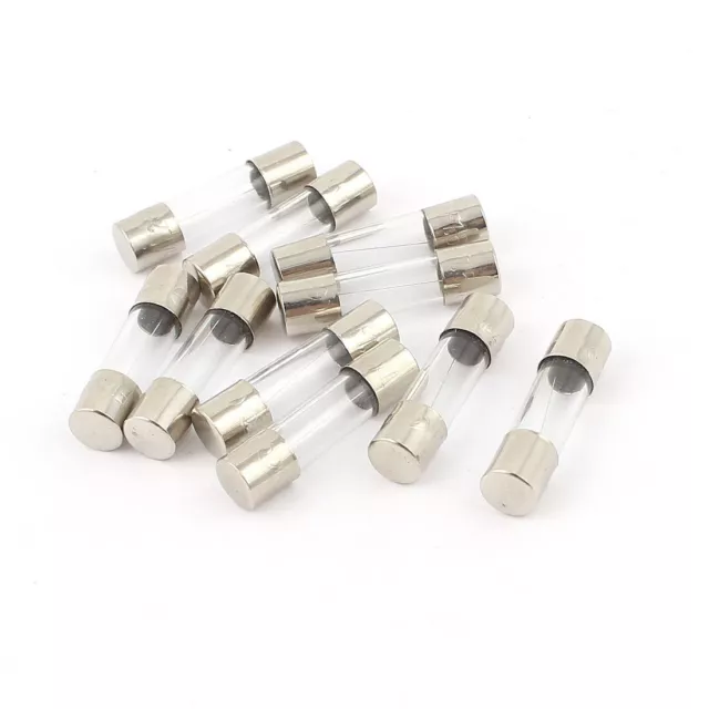 10Pcs 250V 1, 5A Rapide Rapide souffler Verre Tube Fusibles 5mm X 20mm