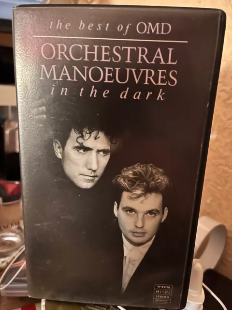 The Best of OMD Orchestral Manoeurvres in the Dark VHS Video RARE