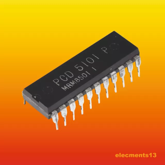 Pcd5101P Integrated Circuit Binary Counter Logic Pdip22