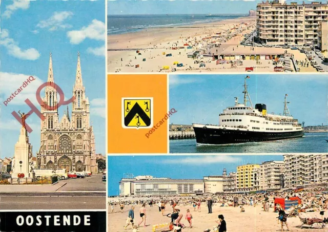 Picture Postcard::Oostende, Ostend (Multiview)