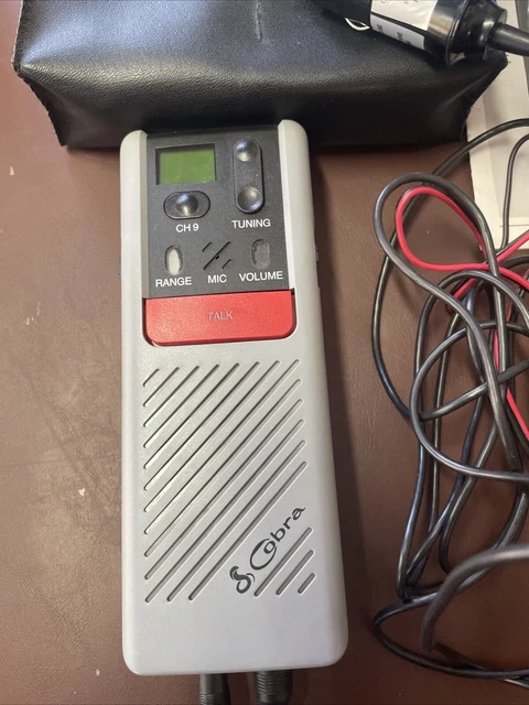 Radio CB Cobra SOS Model 39 Plus D'urgence, 40 Canaux, Manuel Inclus - Occasion 1990