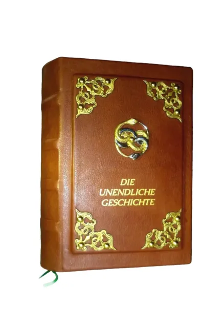 Die unendliche Geschichte - Michael Ende, Buch, Leder Luxusausgabe 1979 ~UNIKAT~