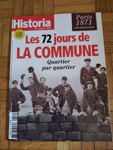 Historia Les 72 jours de la Commune, magazine mensuel n°893 mai 2021