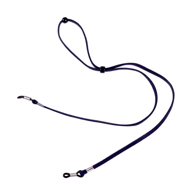 Gafas de cuero cuerda antideslizante decoración soporte para gafas cuerda para mujer dama