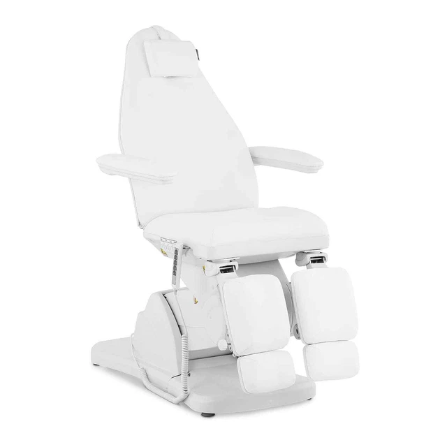 Fußpflegestuhl Kosmetikstuhl Pediküre Stuhl einstellbar 5 Motoren 200 kg weiß