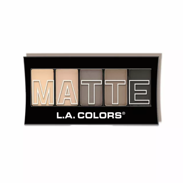 L.A. Colors LA Colors Matte Shimmer Eyeshadow Palette "Pick Any" 2 PCS SET