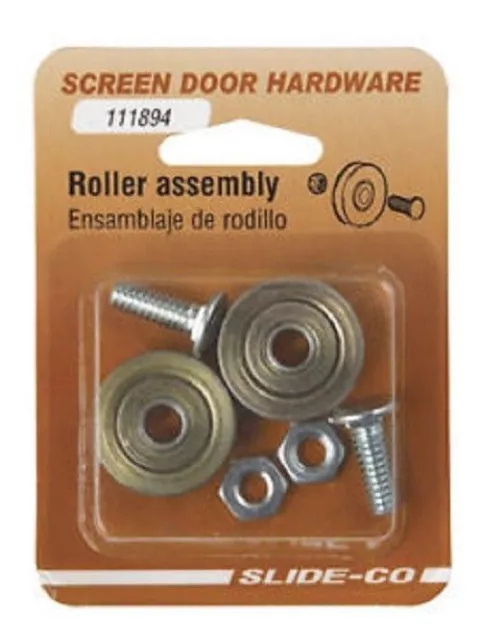 Steel Patio Door Rollers without Housing Assembly,No 111894,  Slide-Co
