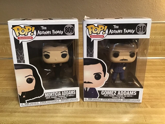 FUNKO POP! Figures THE ADDAMS FAMILY 2019 MORTICIA #809 & GOMEZ #810 NIB