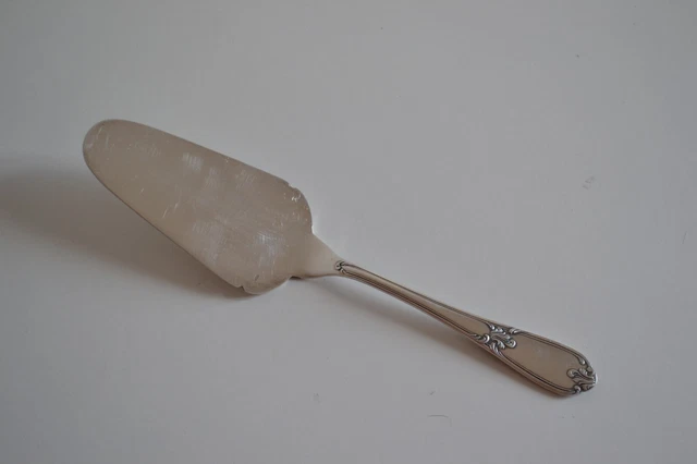 Vieille Pelle à Tarte En Métal Argenté, 29 Cm, Super Pour Vos Pâtisseries Maison