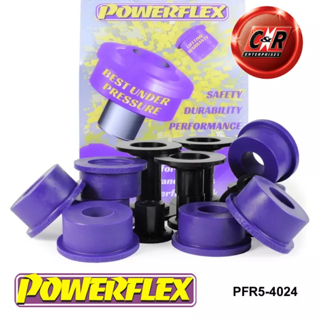 Powerflex Road Rr Diff Fr Mounting Bushes for BMW G82, G83 M4 (2020on) PFR5-4024