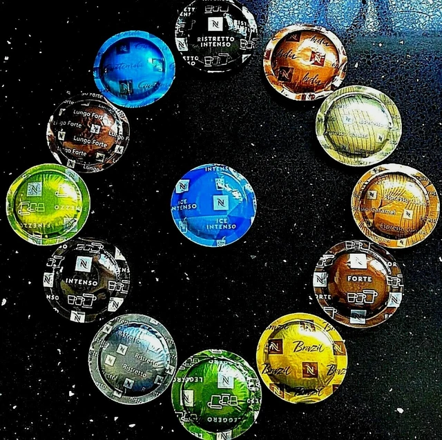 NESPRESSO PRO PODS X 130 Capsule Gourmet Pack 10 X 13 Flavour No Decaf ...