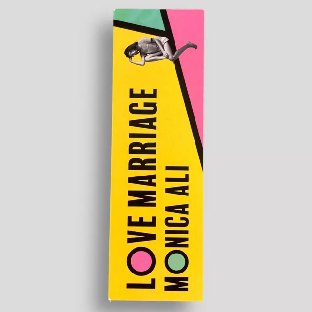 Love Marriage Monica Ali Collectible Promotional Bookmark -not the book