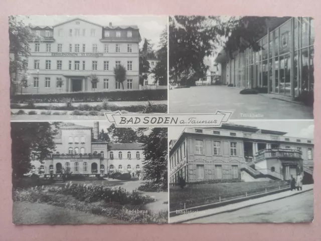 Bad Soden, Taunus, Postkarte postcard carte postale