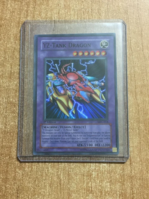 YZ-Tank Dragon MFC-054 1st Edition, Super Rare, Lightly Played Yu-Gi-Oh Card