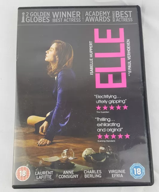 Elle [2016] (R2 DVD), Paul Verhoeven, Isabelle Huppert