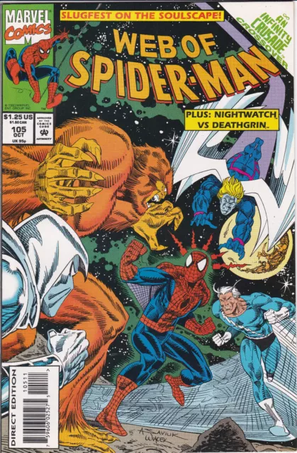 Web of Spider-Man #105 Vol. 1 (1985-1998, 2012)Marvel Comics,Direct