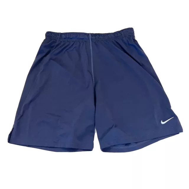 Nike Mens Short Team Fly Dri-Fit Performance 9" Shorts 728220-419 Navy Sz Large