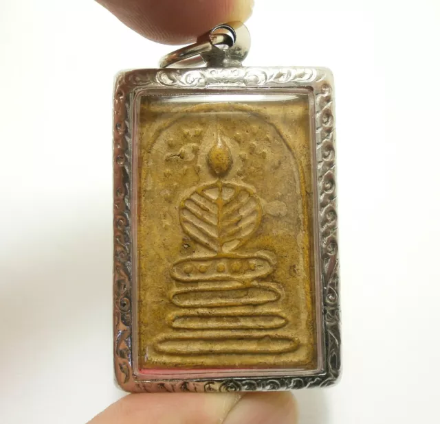 PHRA SOMDEJ GANGPLA Blessed 1962 Thai Buddha Amulet Pendant Lucky Rich ...