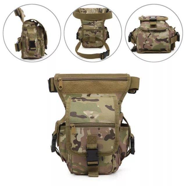 Tactical Waist Pack Belt Bag Camping Outdoor Hiking Military Camo Pouch New 1PC